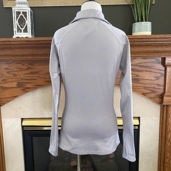 Under Armour Cold Gear Half‎ Zip Activewear Gray Pullover Sz. S - Picture 8 of 15